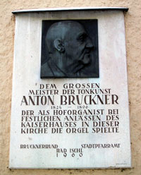 Bruckner-Gedenktafel