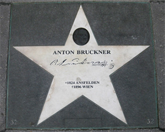 Musikmeile 32, Anton Bruckner-Gedenkstern